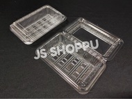 BENXON OPS H2L Bekas Kuih Container Disposable Plastic Clear Bakery Container (Self Lock) (50pcs+-)