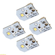 weroyal Pack of 4 Replacement LED Bulbs for WR55X11132 WR55X25754 WR55X30602 WR55X26486 Refrigerator