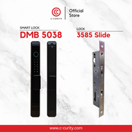 :: พร้อมติดตั้ง :: C-CURITY DMB 5038 กลอนบานเลื่อนดิจิตอลกันน้ำ 5 ระบบ