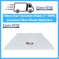 Fibre Star Coconut Sheet 2" 100% Coconut Fibre Sheet Mattress Topper