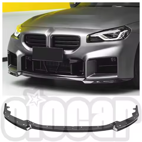 OiOMOTORS CS Style Pre-preg Dry Carbon Fiber Front lip Spoiler for BMW G87 M2