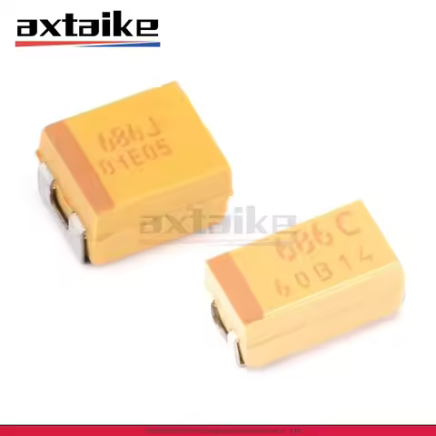 10PCS 68UF 6.3V 10V 16V 25V 686 686K A B C D E 3216 3528 6032 7343 10% SMD 686J 686A 686C 686E Tanta