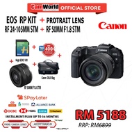 Canon EOS RP KIT + Protrait Lens (RF 24-105MM + RF 50MM) Canon Malaysia