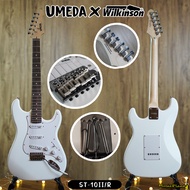 Umeda กีตาร์ไฟฟ้า รุ่น ST-10 II/R คอดำ Rosewood