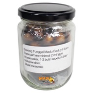 Bawang Putih Tunggal Madu Hitam Asli dari Hutan Baduy 250gram CC159