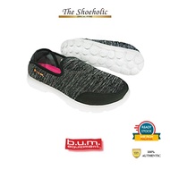 Bum Equipment Ladies Casual Shoes - Grey/Black B3615