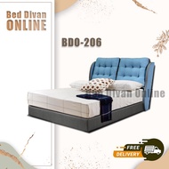 BDO-206 BEDFRAME( HEADBOARD + DIVAN)