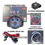 Biled Projector AES UX-2 DLB 75 Watt 3 inch Bluelens Bilens UX2 AES Dual Low Beam 3 inch Lampu LED M