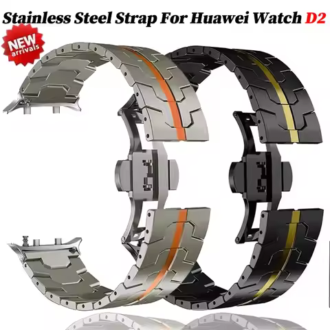 For Huawei Watch D2 Stainless Steel Strap SmartWatch Accessories Replaceable Bracelet Metal Belt Wri