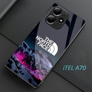 HP Glossy Glass Softcase for iTEL A70 - Casing iTEL A70hp - Protective Case Vivo iTEL A70hp -K66