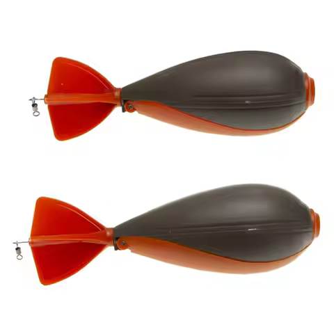 Rocket Bait Thrower Carp Feeder Bomb Fishing Feeder Nesting Tool Pellet Position Thrower Float Fishi