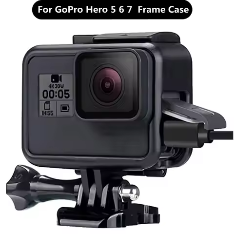 For GoPro Accessories GoPro Hero 7 6 5 Protective Frame Case Camcorder Housing Case For GoPro Hero5 
