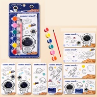 Set Mewarnai Melukis Cat Air Anak Watercolor painting book Coloring Book Bear