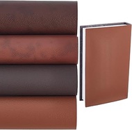 CRASPIRE 4 Colours 16.5 x 13.7 Inch Book Cloth Made of Faux Leather for A4 A8 Book Binding Smooth PU