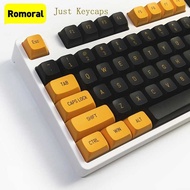 149 Key PBT Double-Shot Black Yellow CSA Profile Keycaps DIY English Key Cap For MX Switches Mechan