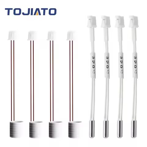 2/6/10pcs Ceramic Heating Tube Thermistor Cartridge Sensor For Creality K1/K1 Max High-speed Printin