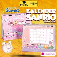 Sanrio 2024 Desk Calendar/ 2024 aesthetic memo Calendar