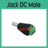 DC JACK Male Power Supply Connector CCTV Adapter DC Pump Socket