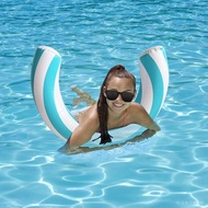 Taiwan Water Inflatable Bed Learn Swimming Ring Arc Floating Row Adult Children