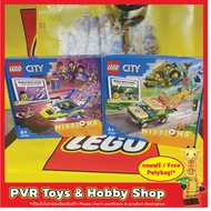 LEGO 60353 60355 CITY Wild Animal Rescue Water Police Detective Missions New Ready To Ship