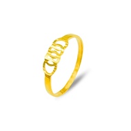 Top Cash Jewellery 916 Gold Celestial Circle Ring