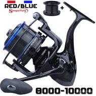 【READY STOCK】Sougayilang 8000-10000 Series 14BB Surf Fishing Spinning Reel Big Game Sea Fishing Reel