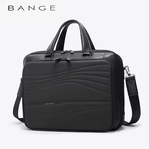 BANGE New Waterproof 15inch Premium Business Men Laptop Briefcase Bag