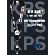 Customizable Language/ Aesthetic Id Lace Lanyard