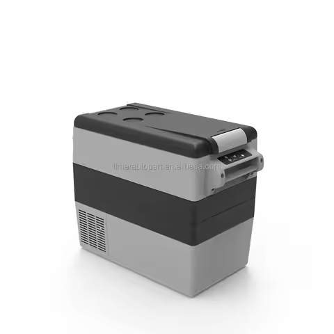 Factory 12V 24V 55L Portable Auto Refrigerator Dometic Cooler Freezer Car Most Efficient Dc Car Frid
