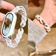 Summer-Chain Type Breathable Silicone Strap Suitable for Huawei gt6 Strap w atchgt5/4pro Dopamine gt