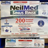 [全新] Neilmed 洗鼻鹽 200包 連 洗鼻壺 sinus rinse kit 200 packets