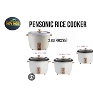 PENSONIC RICE COOKER 0.6 LITRE/ 1.0 LIITRE /1.8LITRE/2.8 LITRE