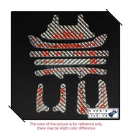 Mini 4wd Imi - Silver Carbon Red Logo Tamiya Mini 4wd Imi - Silver Carbon Red Logo