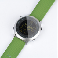 Others - EX18智慧手錶 運動計步電話資訊鬧鐘提醒藍牙防水夜光錶盤超長待（綠色）