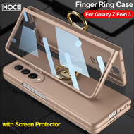HOCE Vỏ Thời Trang Film Ultra-Nhẫn Mỏng Ốp Điện Thoại Cho Samsung Galaxy Z Fold 4 3 Fold4 5G Chống S