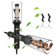 Automatic Curling Iron with 5 Temperatures Fast Heating,Anti-Scald,Anti-Tangle Rotating,Automatic Sh