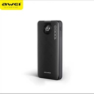 LKH Awei P133K 10000mAh Portable Powerbank Built-in 4 Cables Output Power Bank External Battery Char
