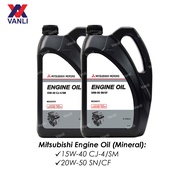 Mitsubishi Mineral Engine Oil 15W40 / 20W50  4 Liters
