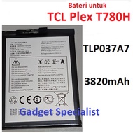 TCL Plex T780H Battery TLp037A7 Touch V6 Alcatel 3820mAh T780 Ekran TLP037A1 TLp037A2 780h Bateri Ba
