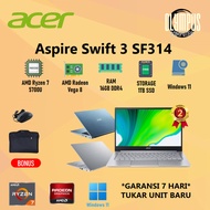 Laptop Acer Swift 3 SF314 Ryzen 7 5700 16GB 1TBSSD VEGA8 W11+OHS