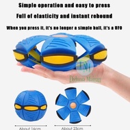 Mainan anak bola karet injak magic ufo ball by Famas ID