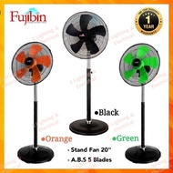 FUJIBIN 20" INCH COLOUR ABS STAND FAN