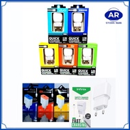 AR WHOLESALE TC TRAVEL CHARGER CHARGER/ QUICK SMART VA03 BRANDED 3.1A AND 3.5A USB + MICRO USB DATA 