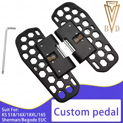 EUC Customized CNC Material Pedals Suitfor Kingsong S18 16S 18XL Sherman Begode RS EX.N Tesla Monste