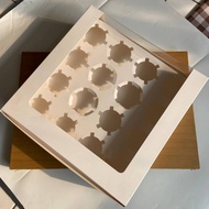 16-Hole Muffin Box/ Cupcake Box contains 5 pcs