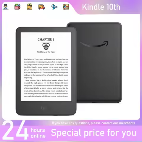 Used Kinde Paperwhite 10th E Ink Built-in Adjustable Lighting 167 PPI Ereader E Ink E-reader E-ink 4
