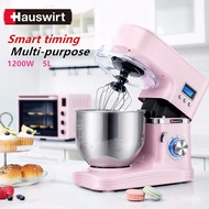 Hauswirt Intelligent timing chef machine 5L stand mixer 1200W multi-function kneading machine