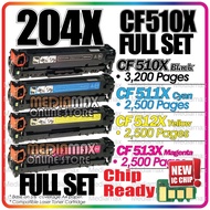 SET Compatible Toner For H* CF510A CF510X CF 510X 204X 204A Color LaserJet Pro M154a M154nw MFP M180