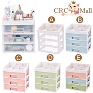 3 Tier Cosmetic Skincare Organiser Plastic Material 3 Drawers