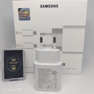 Charger Adaptor Samsung 25W Super Fast Charging For A33 A53 A73 Original Kabel C To C